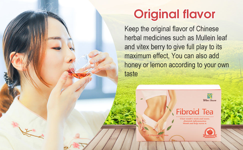 Wins Town Fibroid Tea, Supports Fibroid Shrink and Healthy Womb