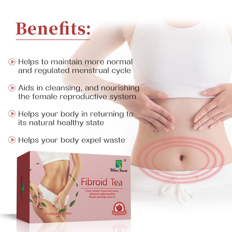 Wins Town Fibroid Tea, Supports Fibroid Shrink and Healthy Womb