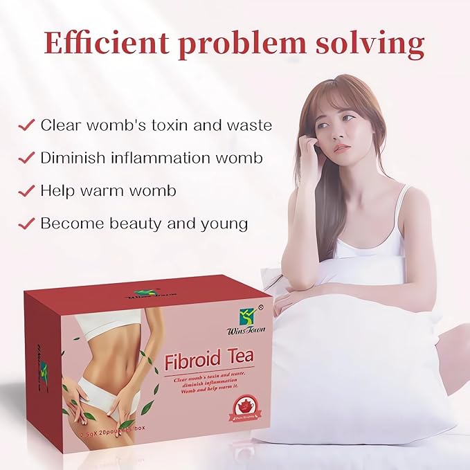 Wins Town Fibroid Tea, Supports Fibroid Shrink and Healthy Womb