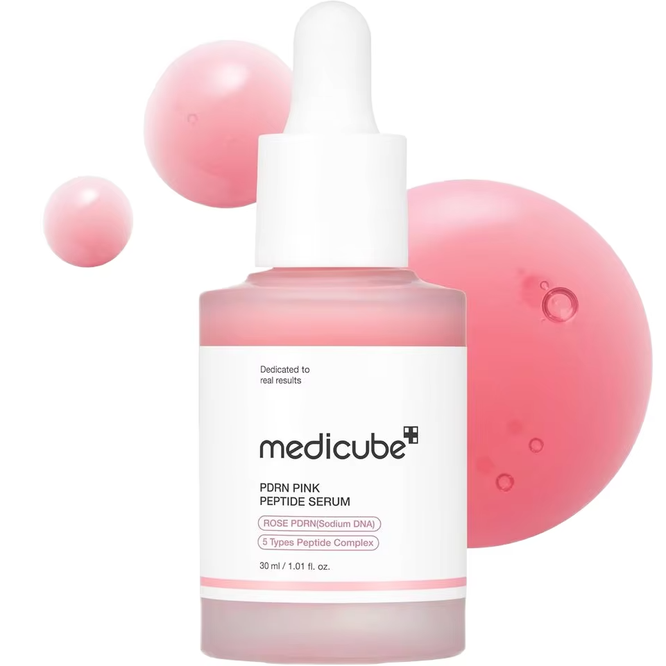 Medicube PDRN Pink Peptide Serum, Pink glow serum, Peptide, Niacinamide Serum