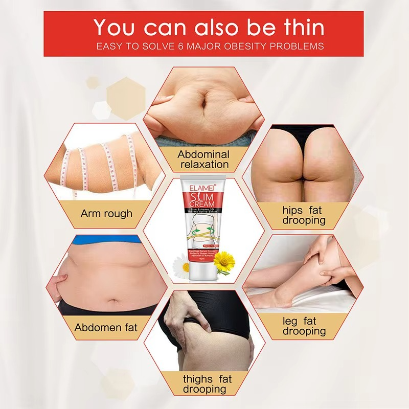 Elaimei Fat Burning Slimming Cream Fast Weight Loss Powerful Anti Cellulite Slimming Cream