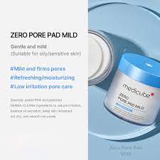 Medicube Zero Pore Pad 2.0 AHA BHA Panthenol and Allantoin Exfoliating Toner Pads