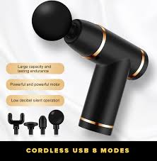 Professional Deep Muscle Massager Gun Vibration Muscle Massage Body Sport Facial Gun