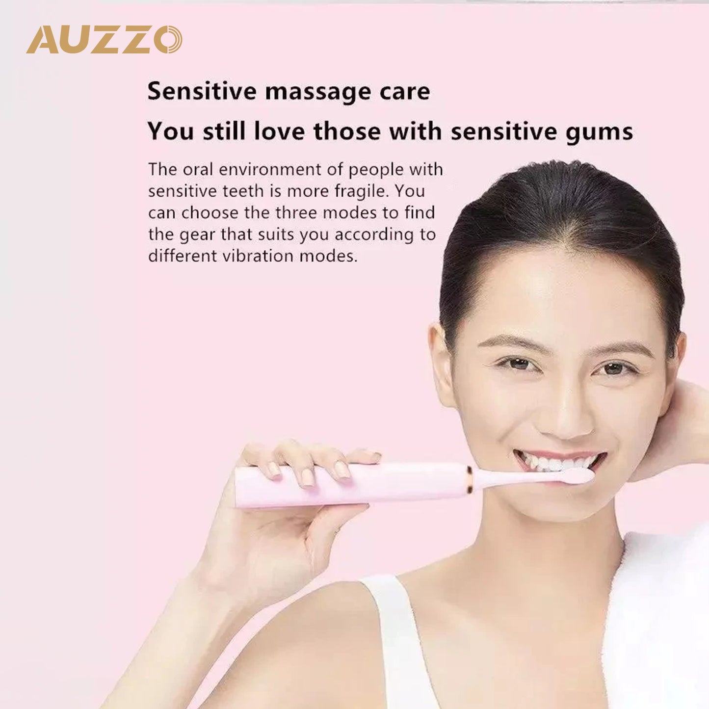 Newest Rechargeable Deep Cleaning Electric Toothbrush With 4 extra Brush Heads