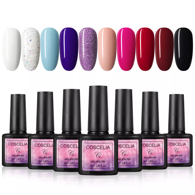 14Pcs UV Gel Polish set plus Free UV LED Lamp