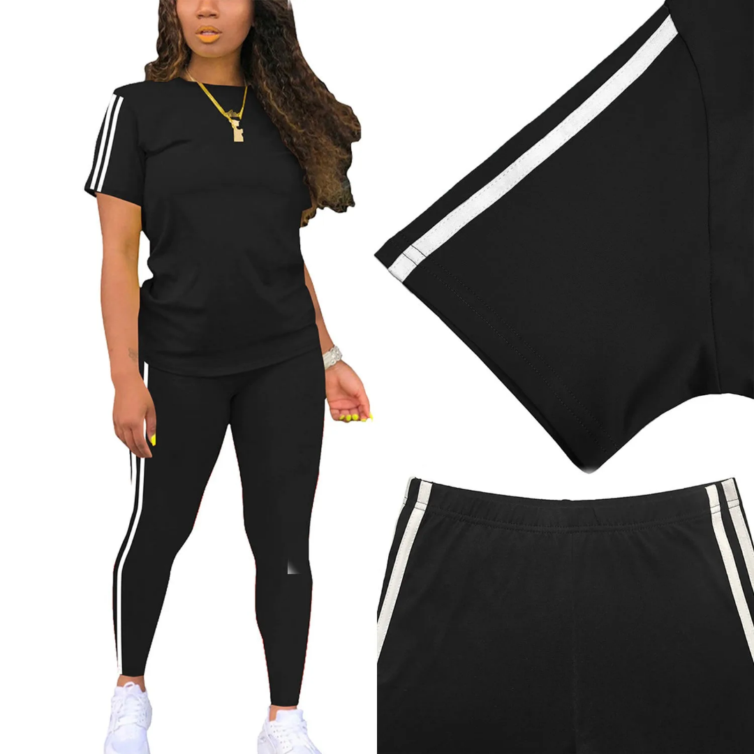 Women's Cotton Casual Two-Piece Short Sets and Pant sets