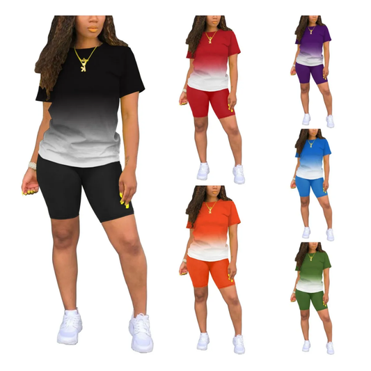 Women's Cotton Casual Two-Piece Short Sets and Pant sets