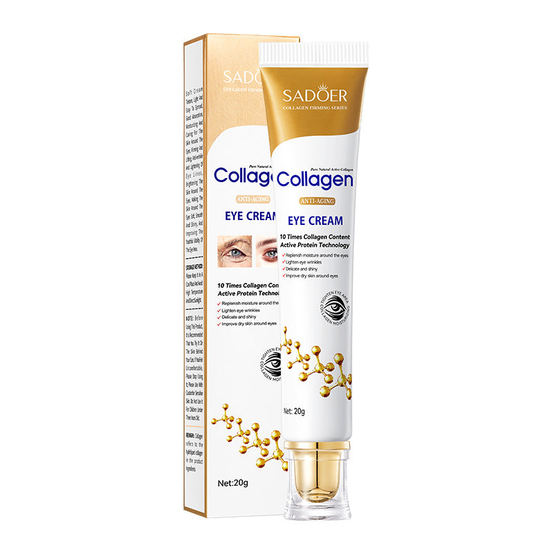 Collagen  Anti Aging Eye Cream Best  Repair for Dark Circles and Instant Eye Bag Removal