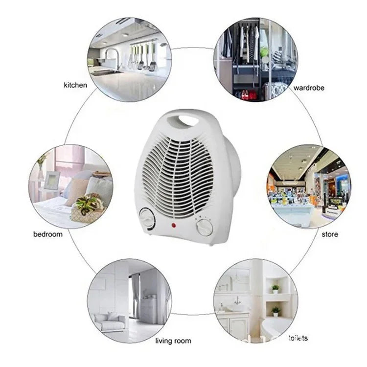Portable Electric Fan Room Heater