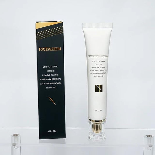 FATAZEN Scar removal Cream for Acne Scars, Stretchmarks, CS scars, Keloids, Cuts and Surgery