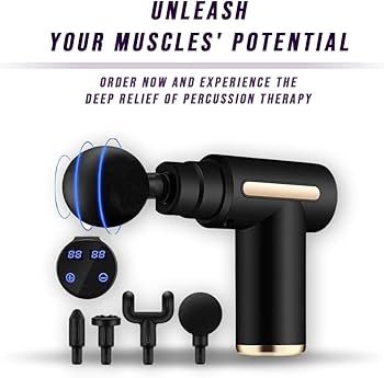 Gym Fitness Professional Deep Muscle Massager Gun Vibration Muscle Massage Body Sport Facial Gun