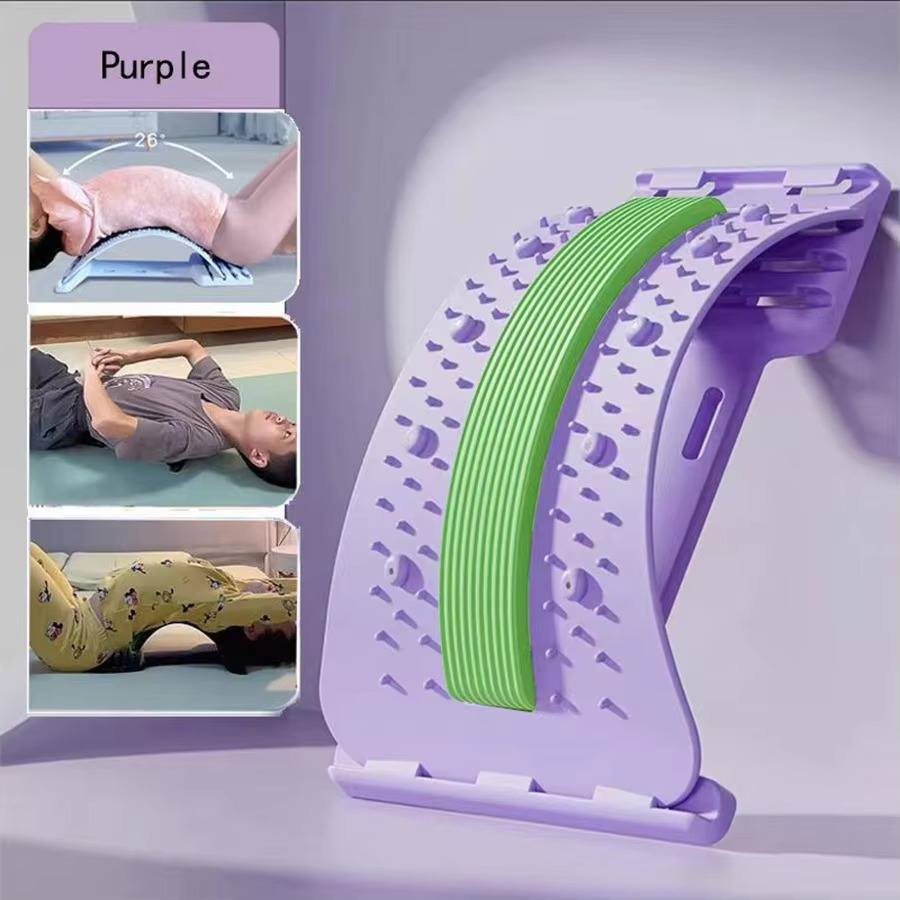 Back Stretcher Back Massager Multi-Level Therapy Spinal Relax For Back Relief