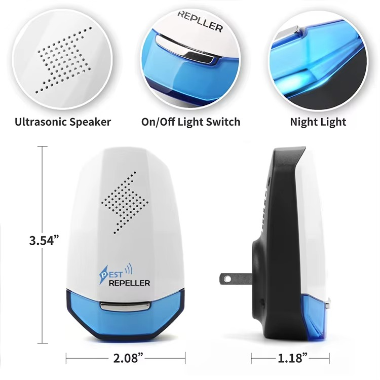 Ultrasonic Mosquito Killer Pest Repellent Electric Insect Repellent