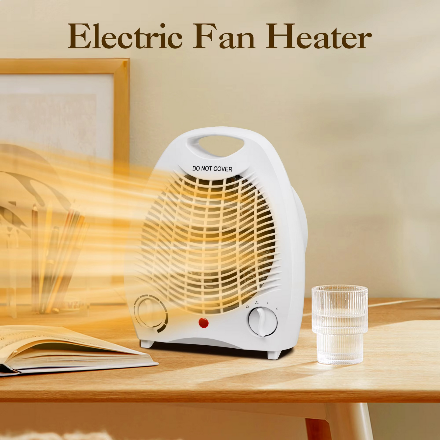 Portable Electric Fan Room Heater