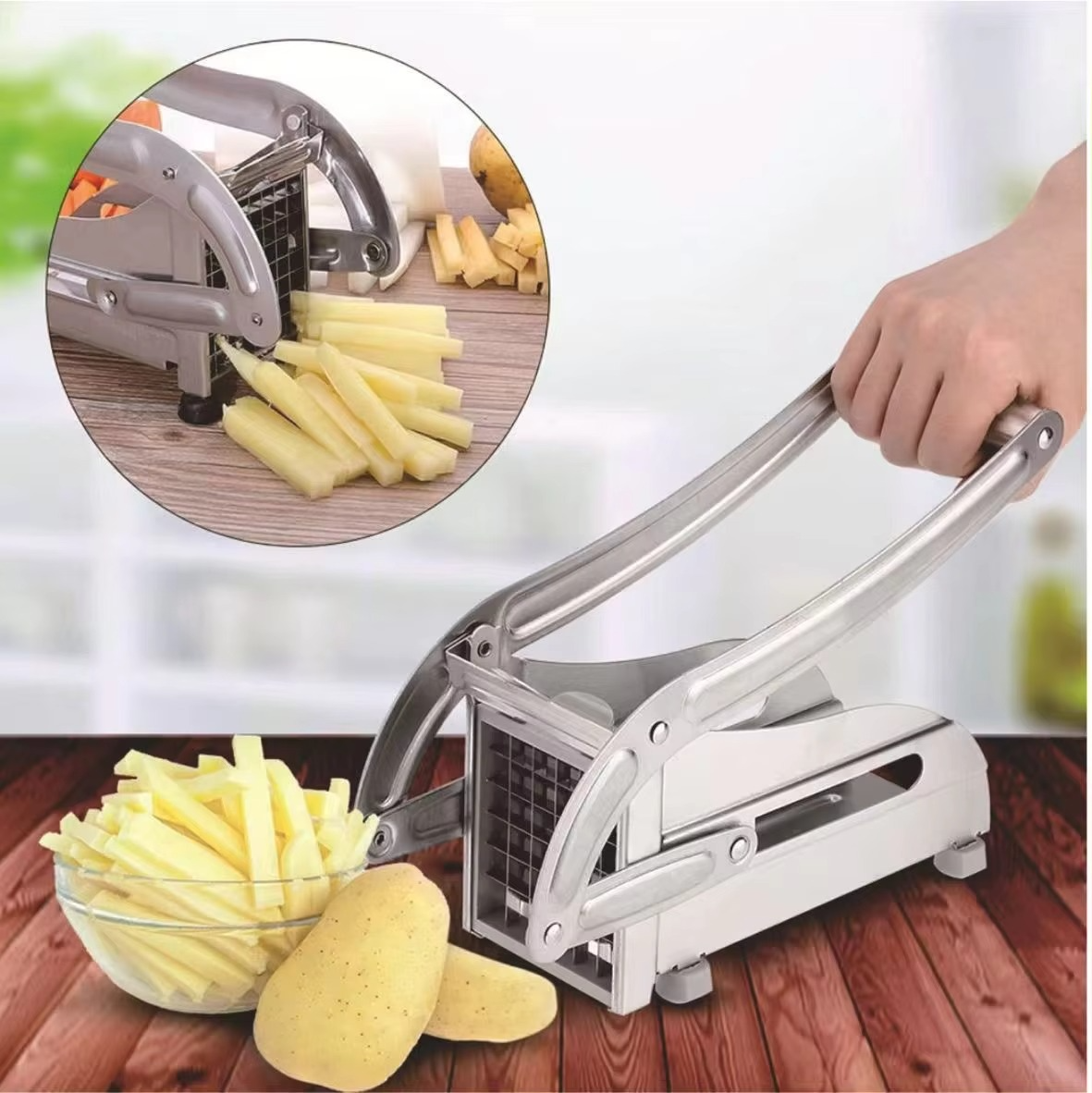 Stainless Steel French Fry Cutter Potato Cutter