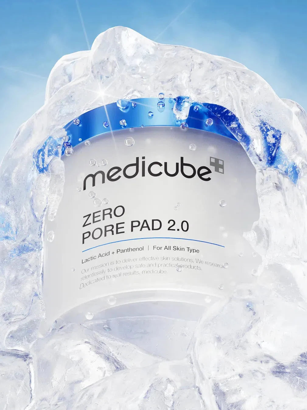 Medicube Zero Pore Pad 2.0 AHA BHA Panthenol and Allantoin Exfoliating Toner Pads