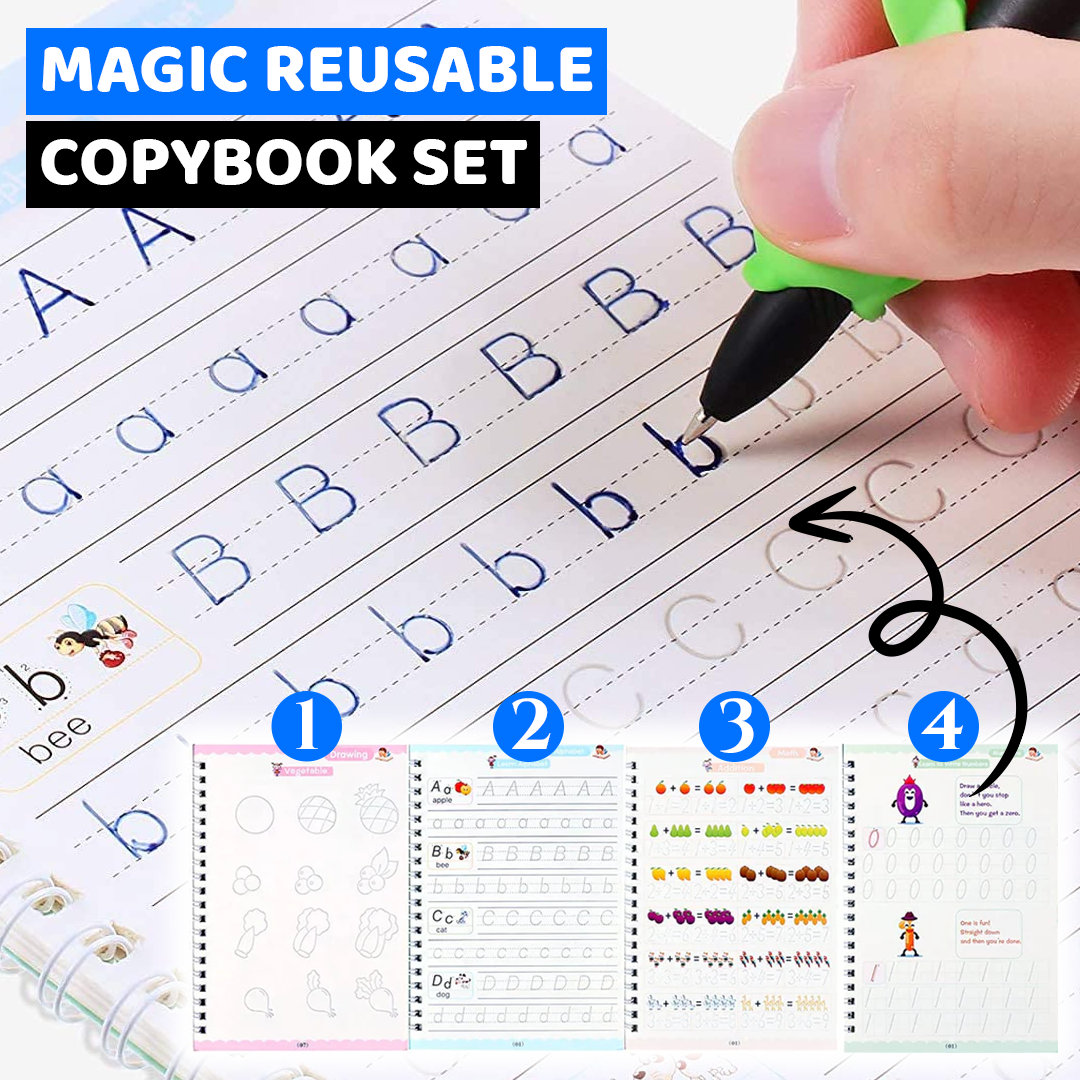 Sank Pen Control Training Book Magic Sank Copybook