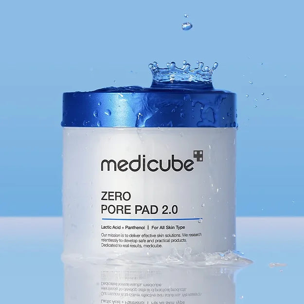 Medicube Zero Pore Pad 2.0 AHA BHA Panthenol and Allantoin Exfoliating Toner Pads