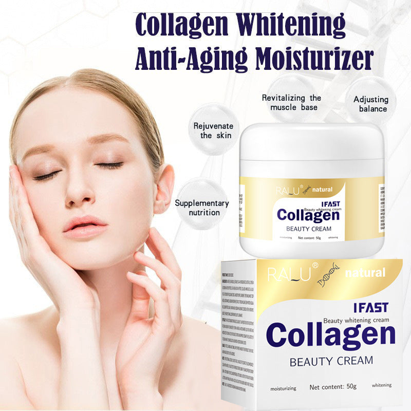 Natural Organic Collagen Hydrating Anti Aging Face Whitening Cream For All Skin