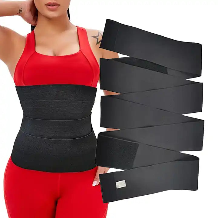 Postpartum Support Flat Tummy Bandage Corset Slimming Stomach Belly Wr ...