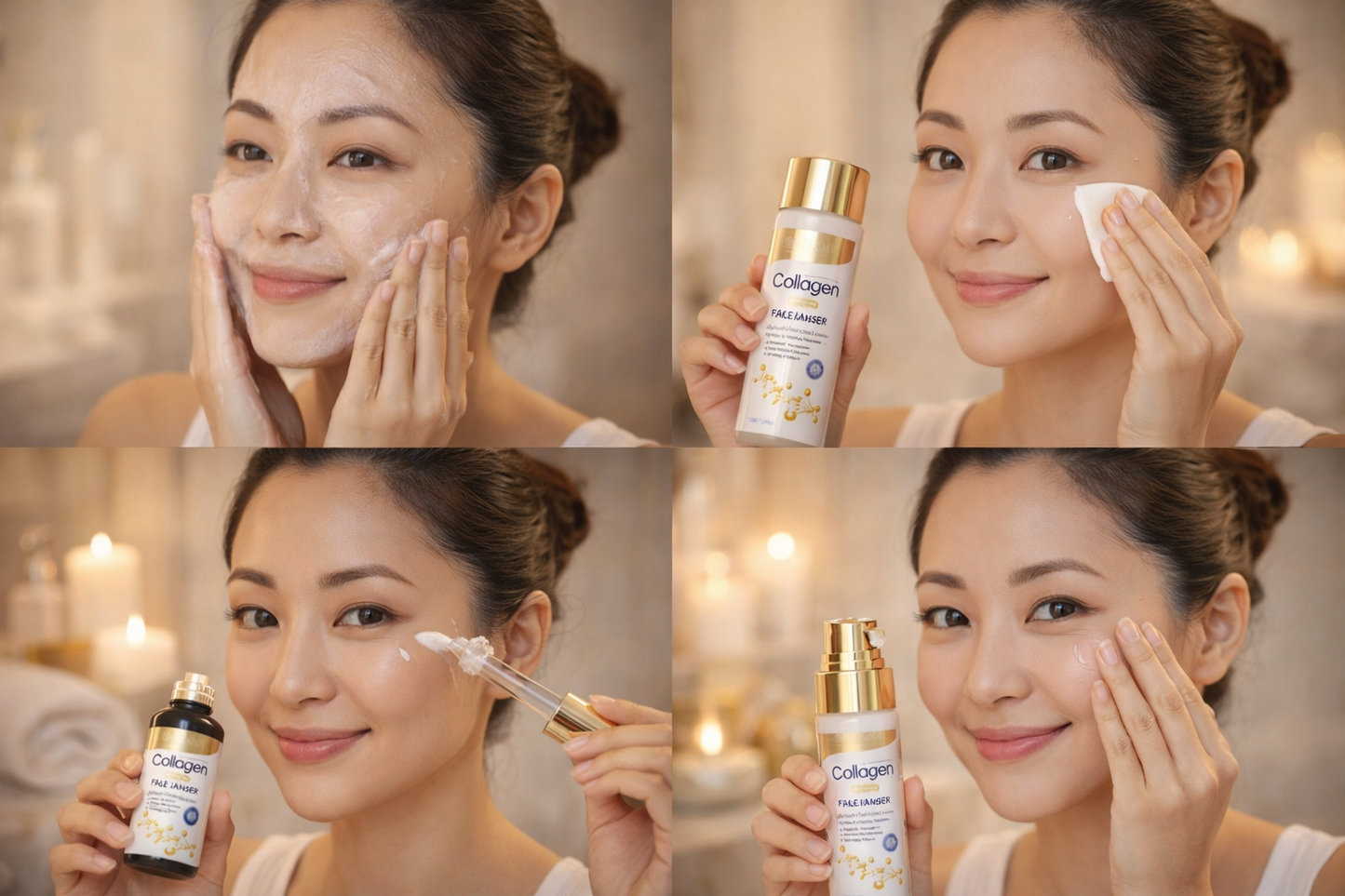 6 in 1 Sadoer Collagen Radiance firming anti aging set