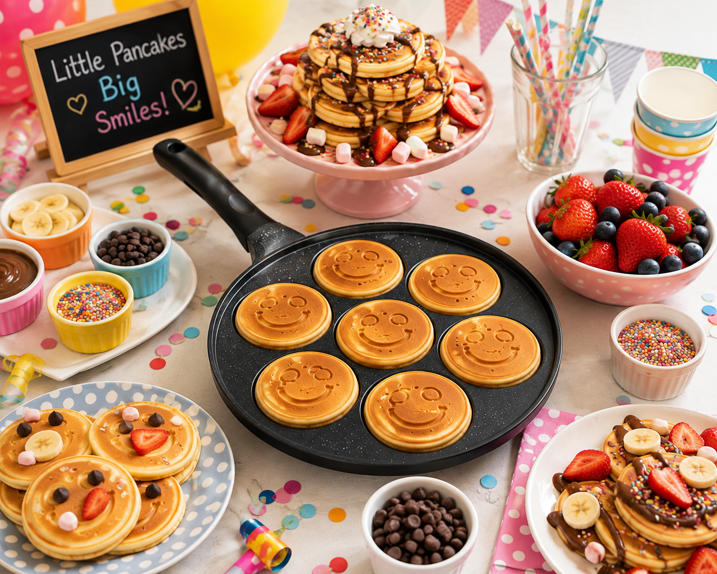 7-Hole Non Stick Pancake Pan