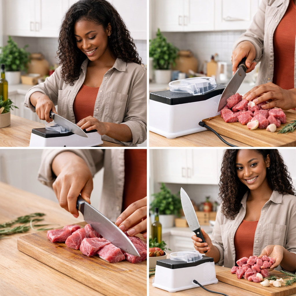 Multifunctional Electric Knife Sharpener