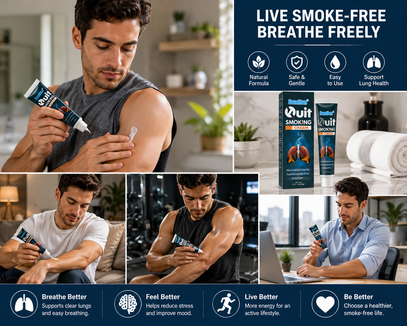 Smoking Cessation Support Cream- 20g
