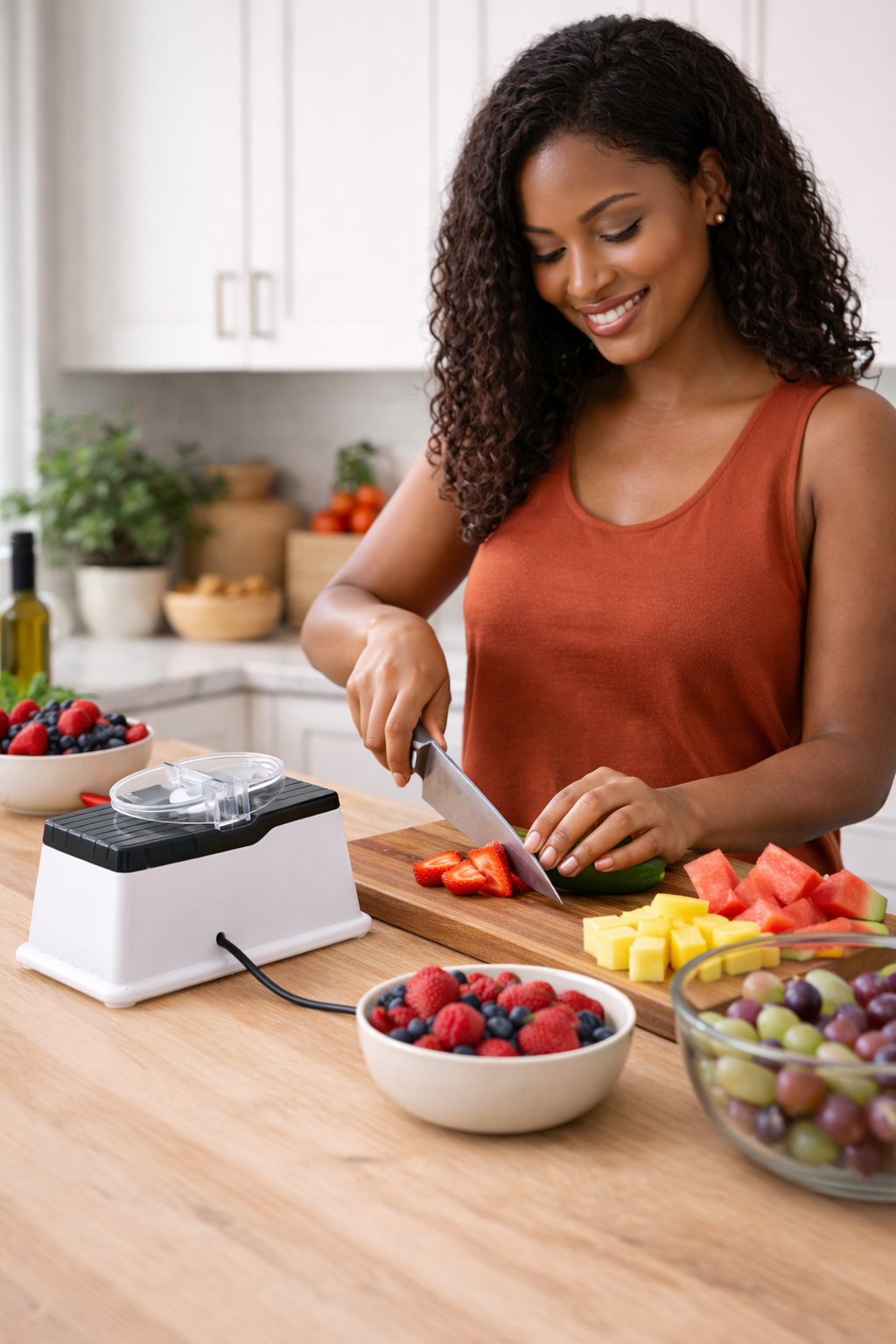 Multifunctional Electric Knife Sharpener
