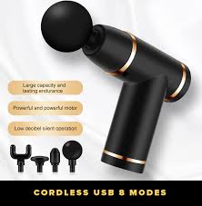 Gym Fitness Professional Deep Muscle Massager Gun Vibration Muscle Massage Body Sport Facial Gun