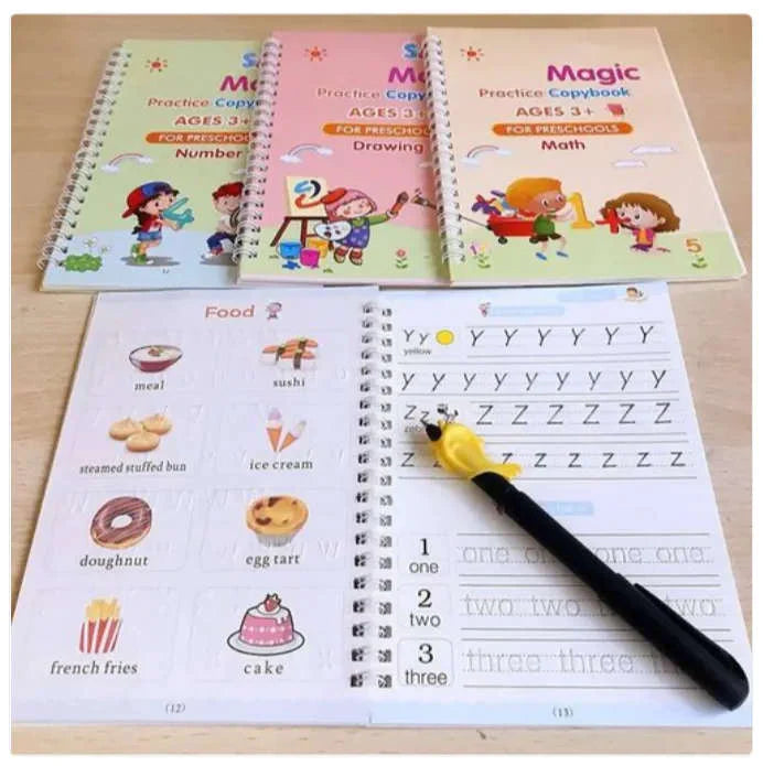 Sank Pen Control Training Book Magic Sank Copybook