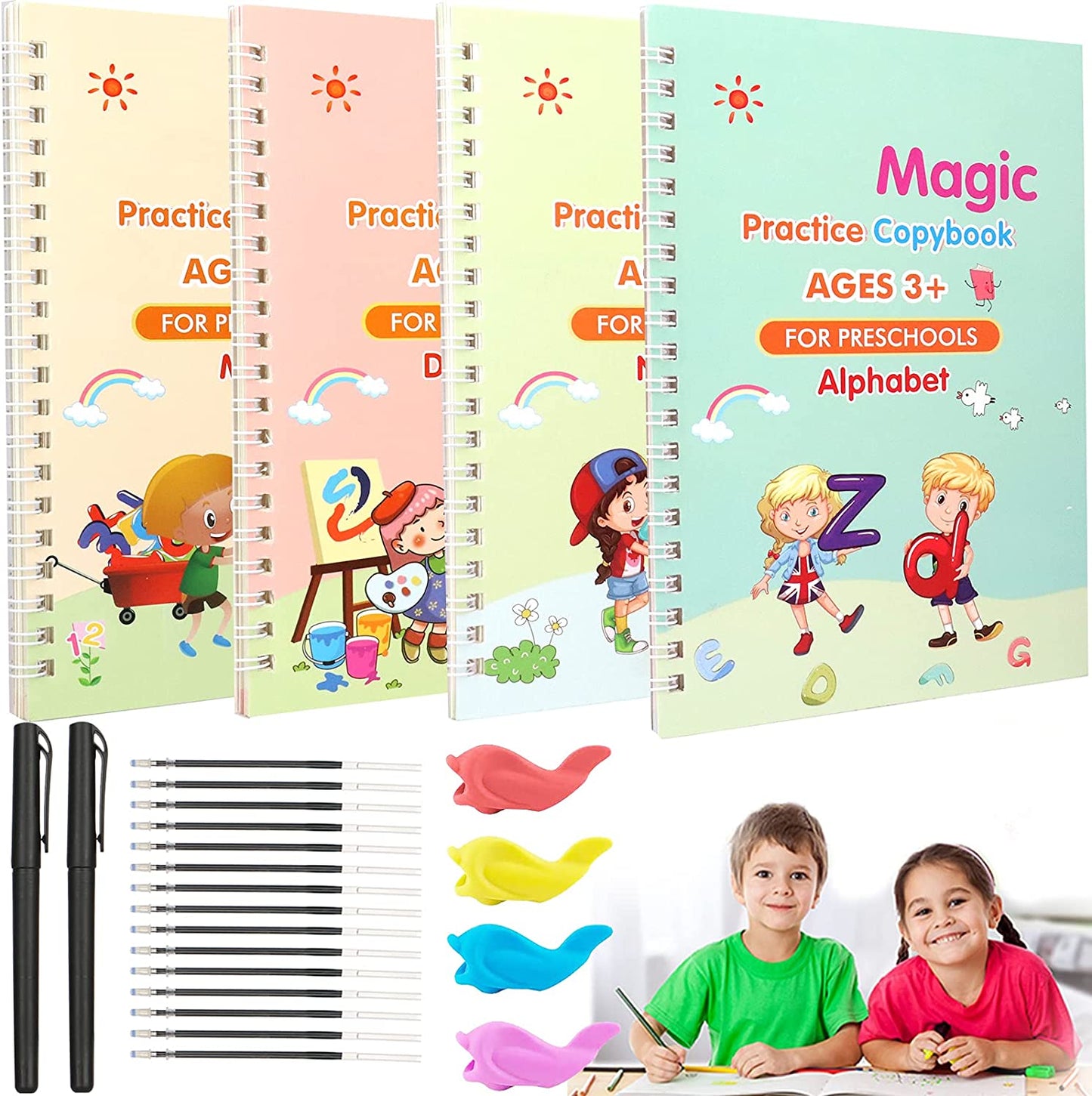 Sank Pen Control Training Book Magic Sank Copybook