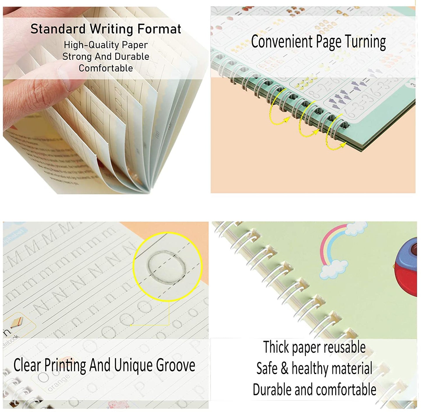 Sank Pen Control Training Book Magic Sank Copybook