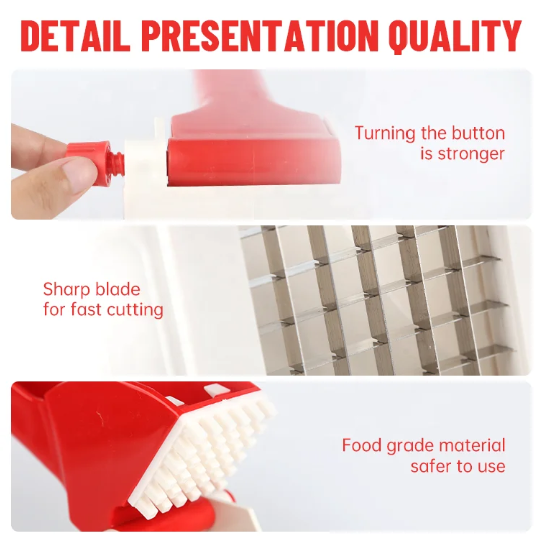 Easy Press Potato Cutter & French Fry Slicer
