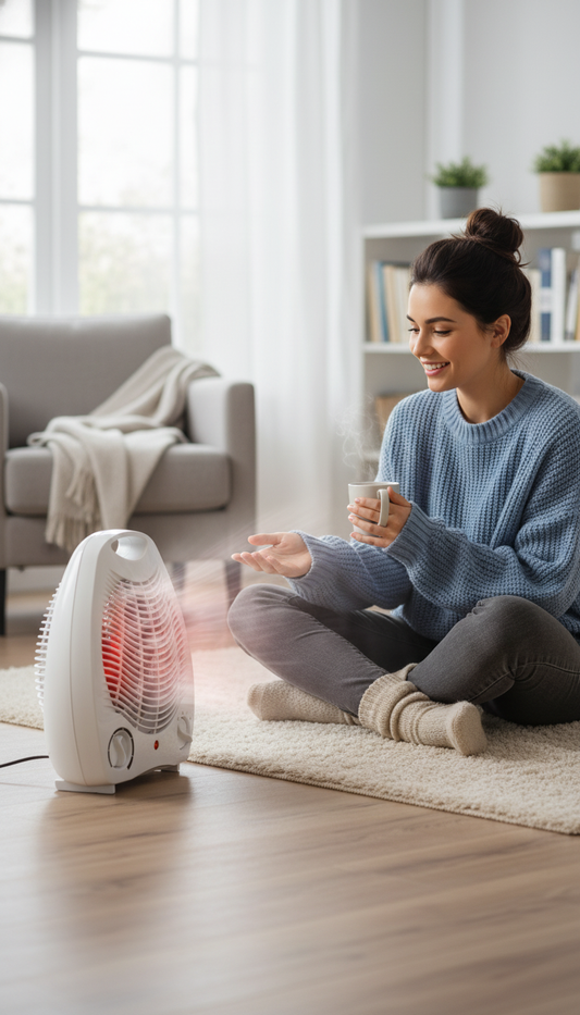 Portable Electric Fan Room Heater