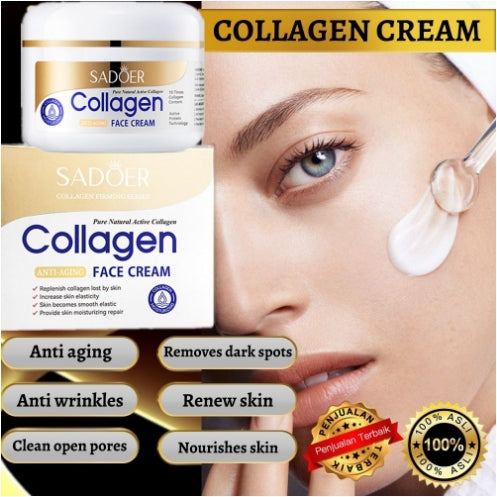 Natural Organic Collagen Hydrating Anti Aging Face Whitening Cream For All Skin