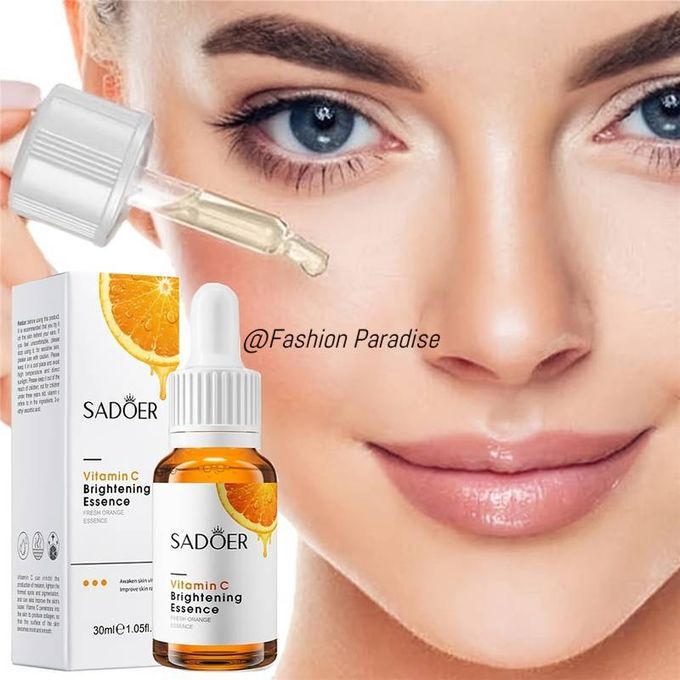 SADOER Vitamin C Orange Extract Essence Skin Rejuvenating Revitalizer Facial Serum