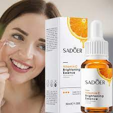 SADOER Vitamin C Orange Extract Essence Skin Rejuvenating Revitalizer Facial Serum