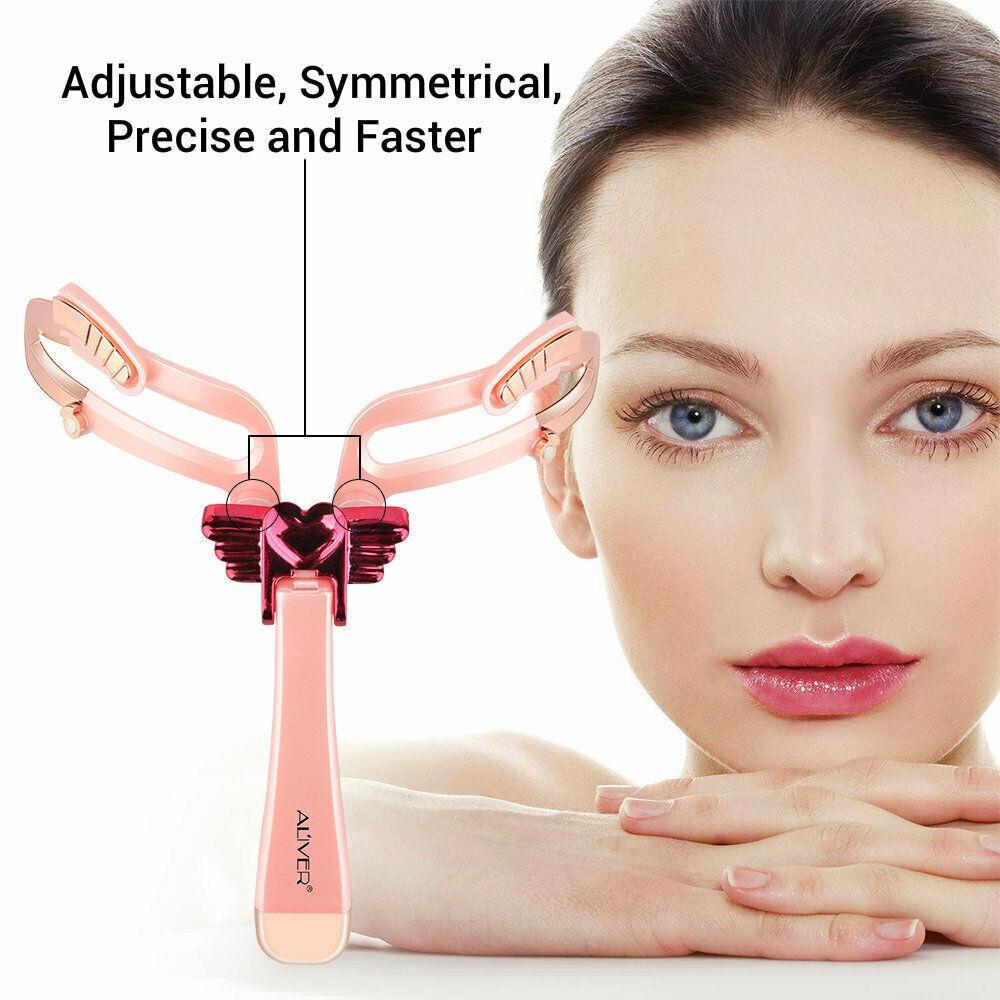 Aliver Adjustable eyebrow shaper Tool for women Eyebrow Shaping Kit