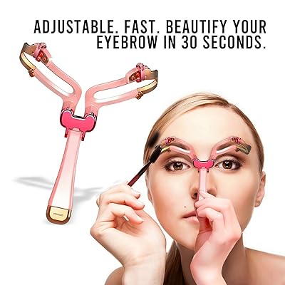 Aliver Adjustable eyebrow shaper Tool for women Eyebrow Shaping Kit