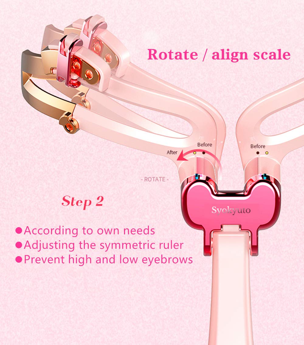 Aliver Adjustable eyebrow shaper Tool for women Eyebrow Shaping Kit