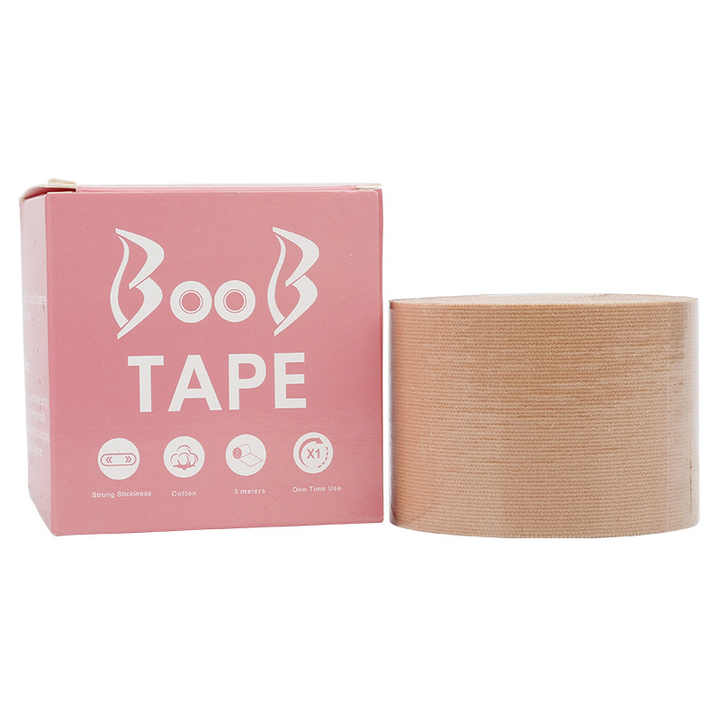 2pack Breast lifting tape, breathable Roll Adhesive 5cm Waterproof Boob Lifting Tape Breast Lift Tape Boob Body Tape for Women