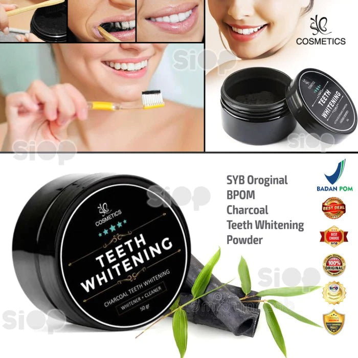 All Natural Activated Charcoal Teeth Whitening Powder