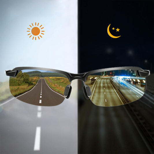 Polarized Night Vision Driving Sun Glasses,  Day and Night Vision Driver's Eyewear Photochromic Sun glasses